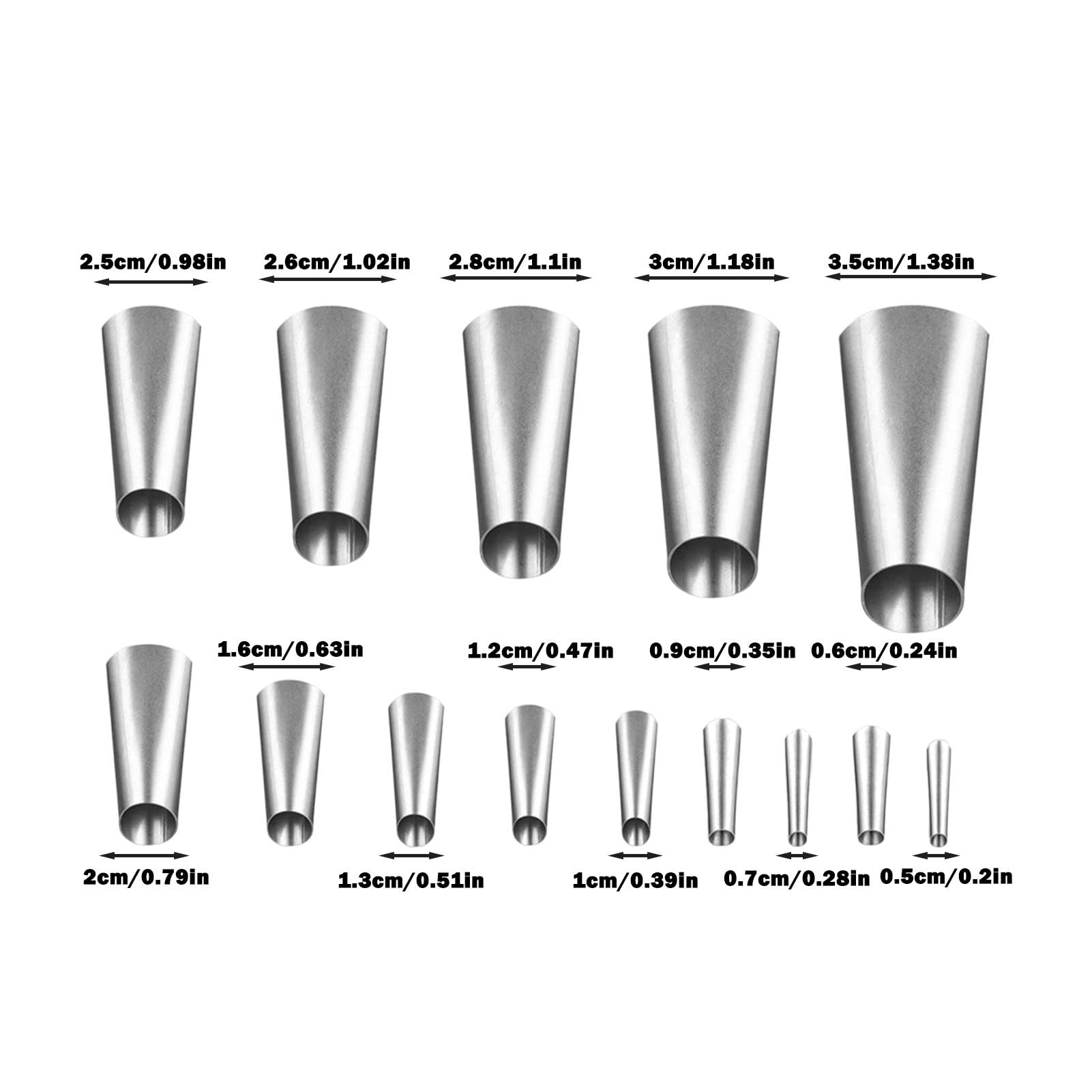 Set Di Applicatori Per Ugelli Per Calafataggio In Acciaio - Foto 7