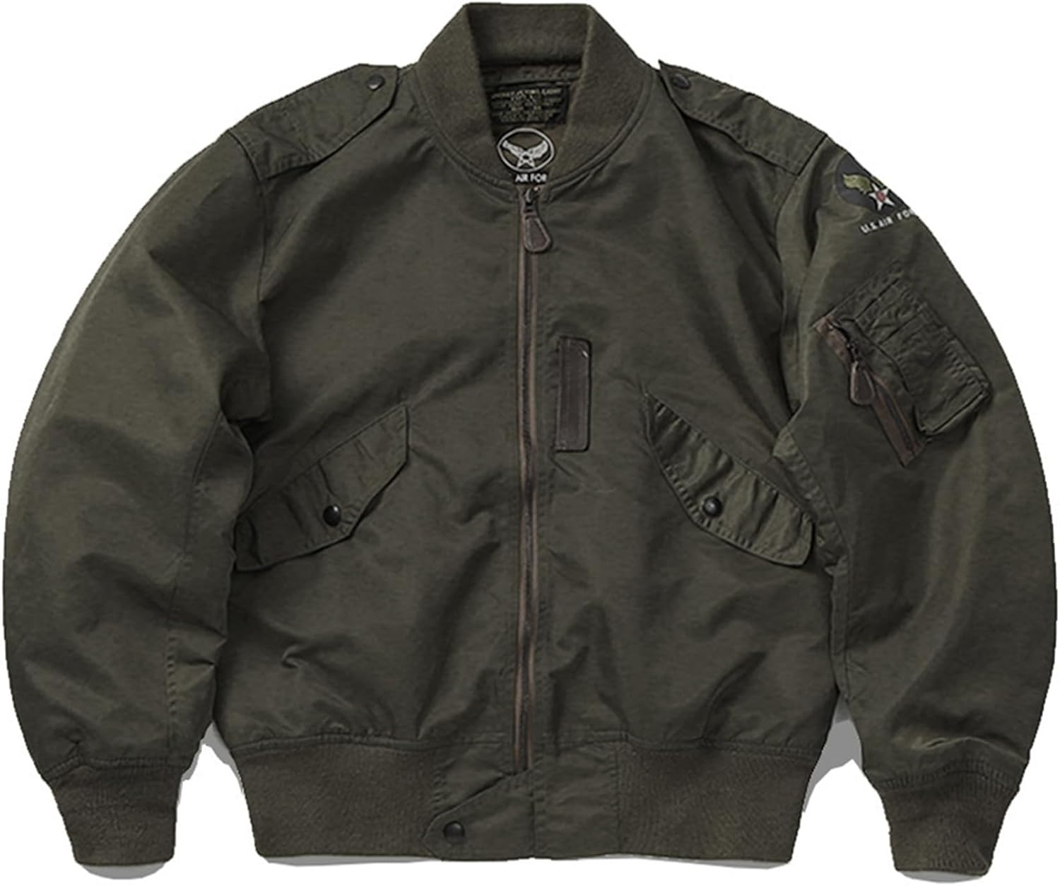 J.S.B. MA-1ジャケット 青 サイズ S J.S.B. MA-1ジャケット 青 サイズ