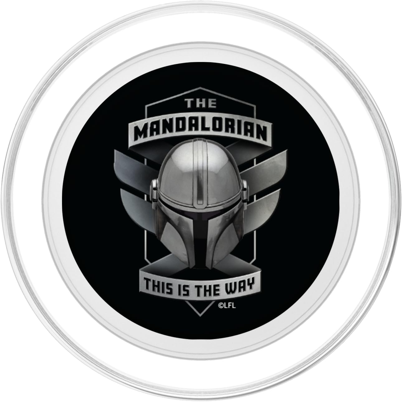 Star Wars The Mandalorian Helmet This is the Way PopSockets MagSafe PopGrip for iPhone