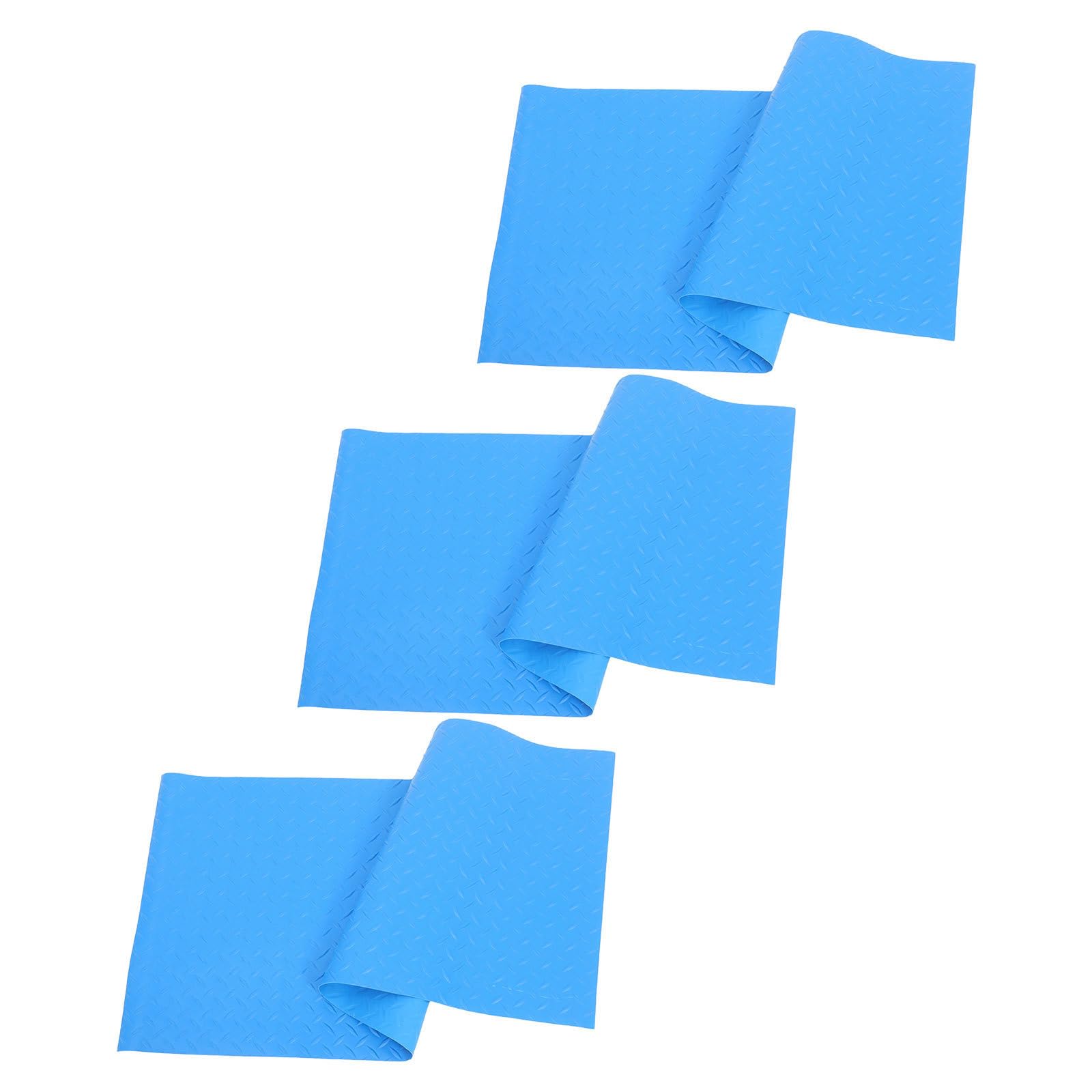 Protector de escalera de piscina antideslizante de PVC azul impermeable fácil de limpiar