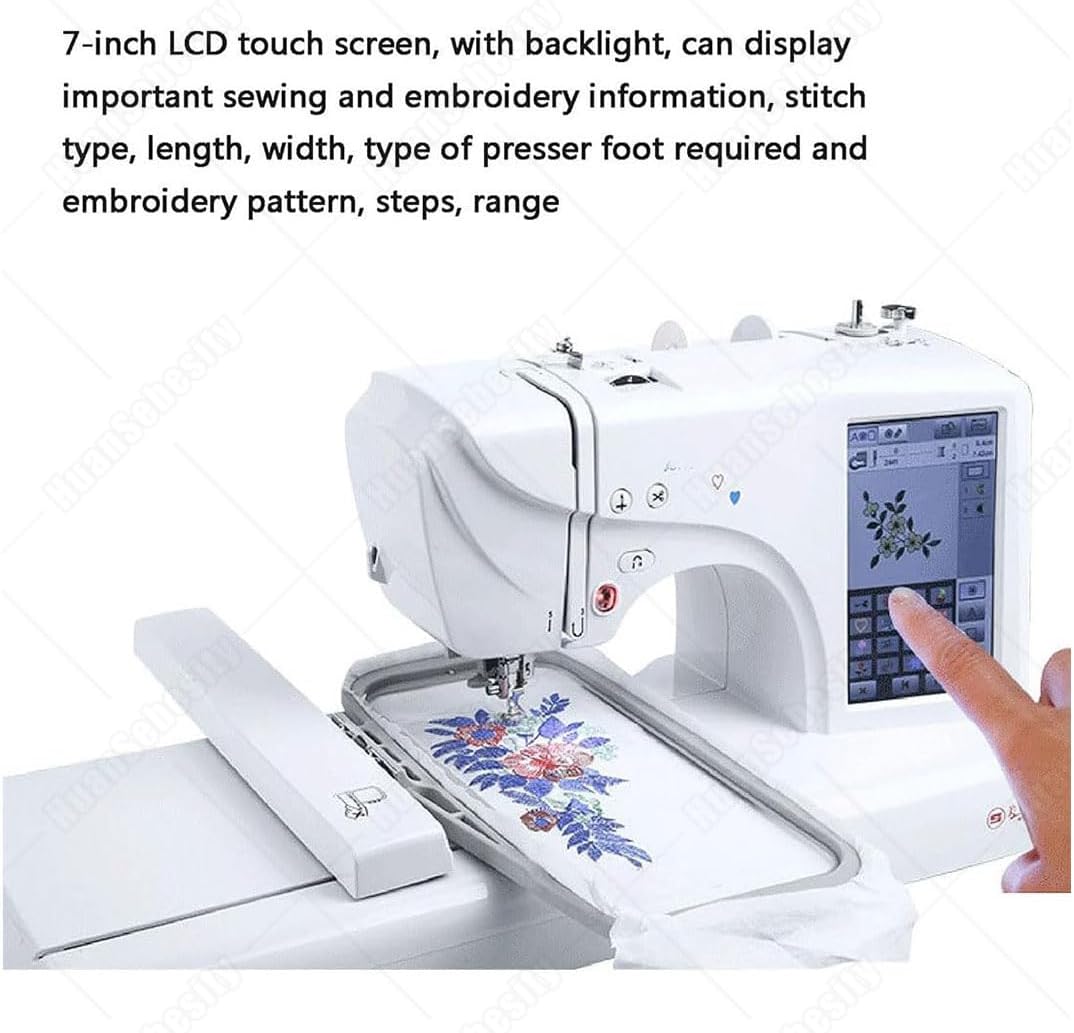 Electronic Sewing,Machines Computer Sewing,Automatic Household Embroidery,Machine Multifunctional Sewing and Embroidery Machine,Letter Embroidery or Combination Embroidery