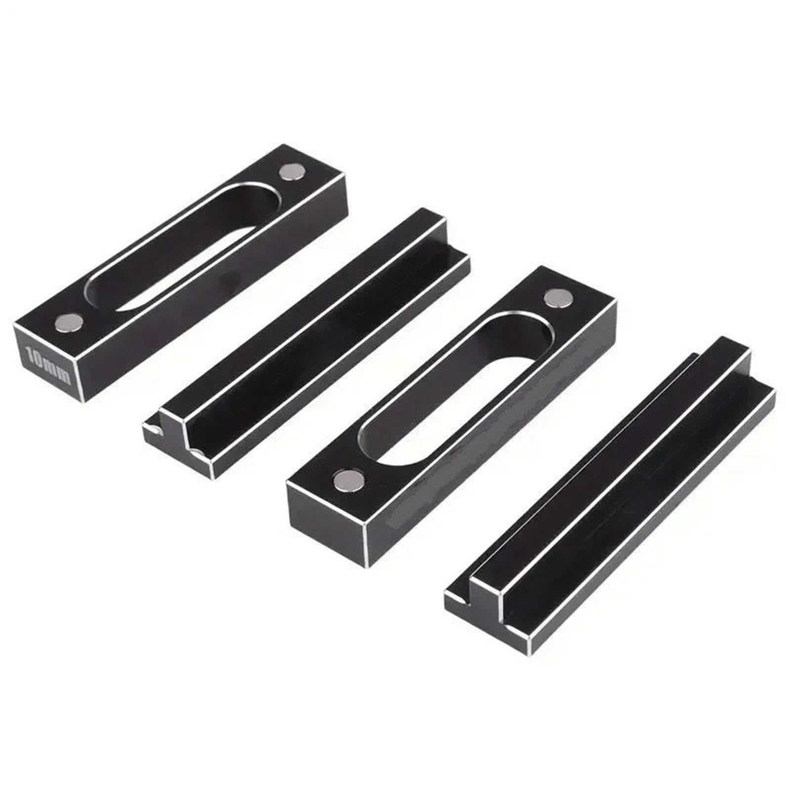 Rc Maquetas Accesorios Para 1/10 1/8 Aleación Aluminio Chasis Droop Block Herramienta Medición Sintonización Precisión RC Touring Cars Modelo Accesorio