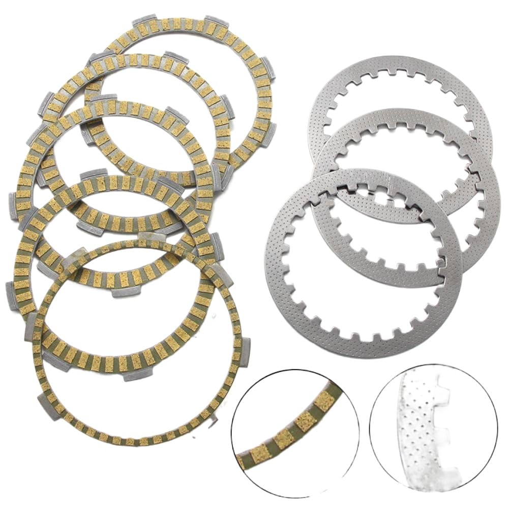 Kit De Placas De Fricción De Embrague De Motocicleta 22201-KBW-900 Compatible Con Honda CRF230 CRF230L CRF230M Supermoto FTR223 SL230 XL230