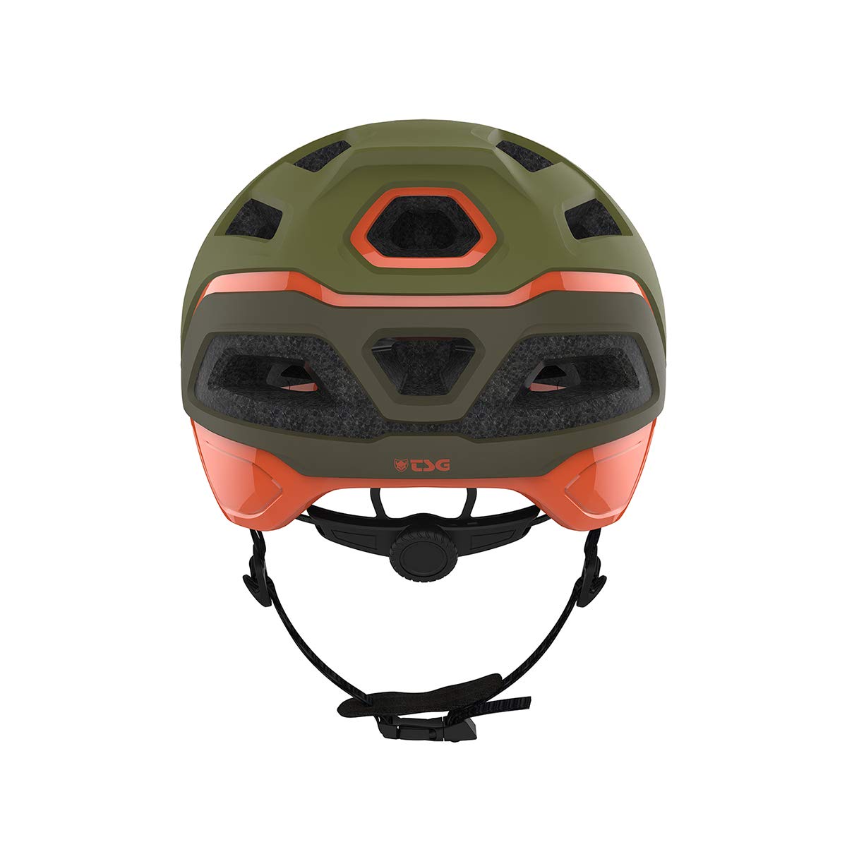 TSG Scope Graphic Design Casque VTT/Cycle Army Moss-Orange