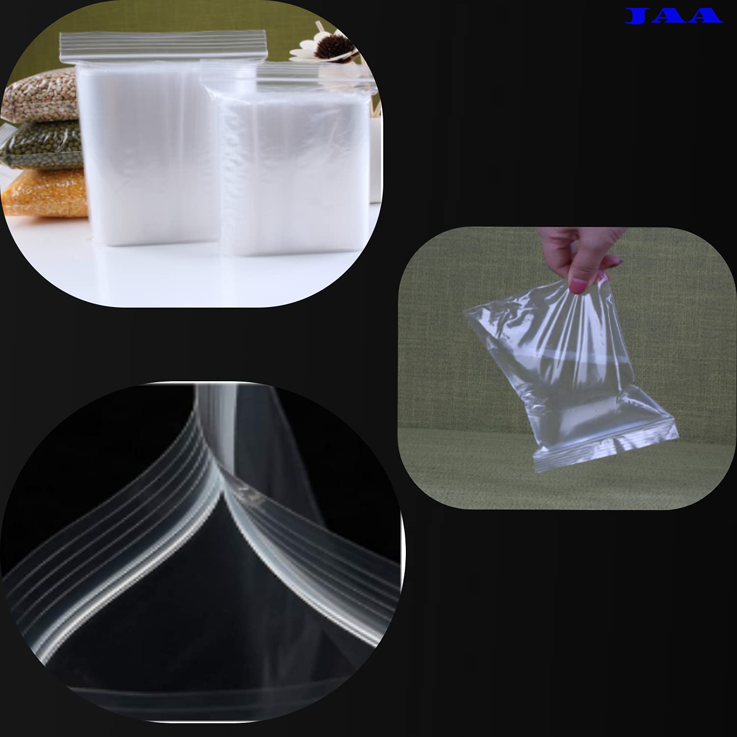 Sacchetti Poli Per Piccoli Oggetti 5000 Sacchetti Richiudibili - Foto 4