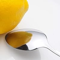 Vista 4 de VANRA Juego de 6 cucharas de sopa de acero inoxidable resistente, juego de cubiertos plateados de 8 pulgadas (6 cucharas)