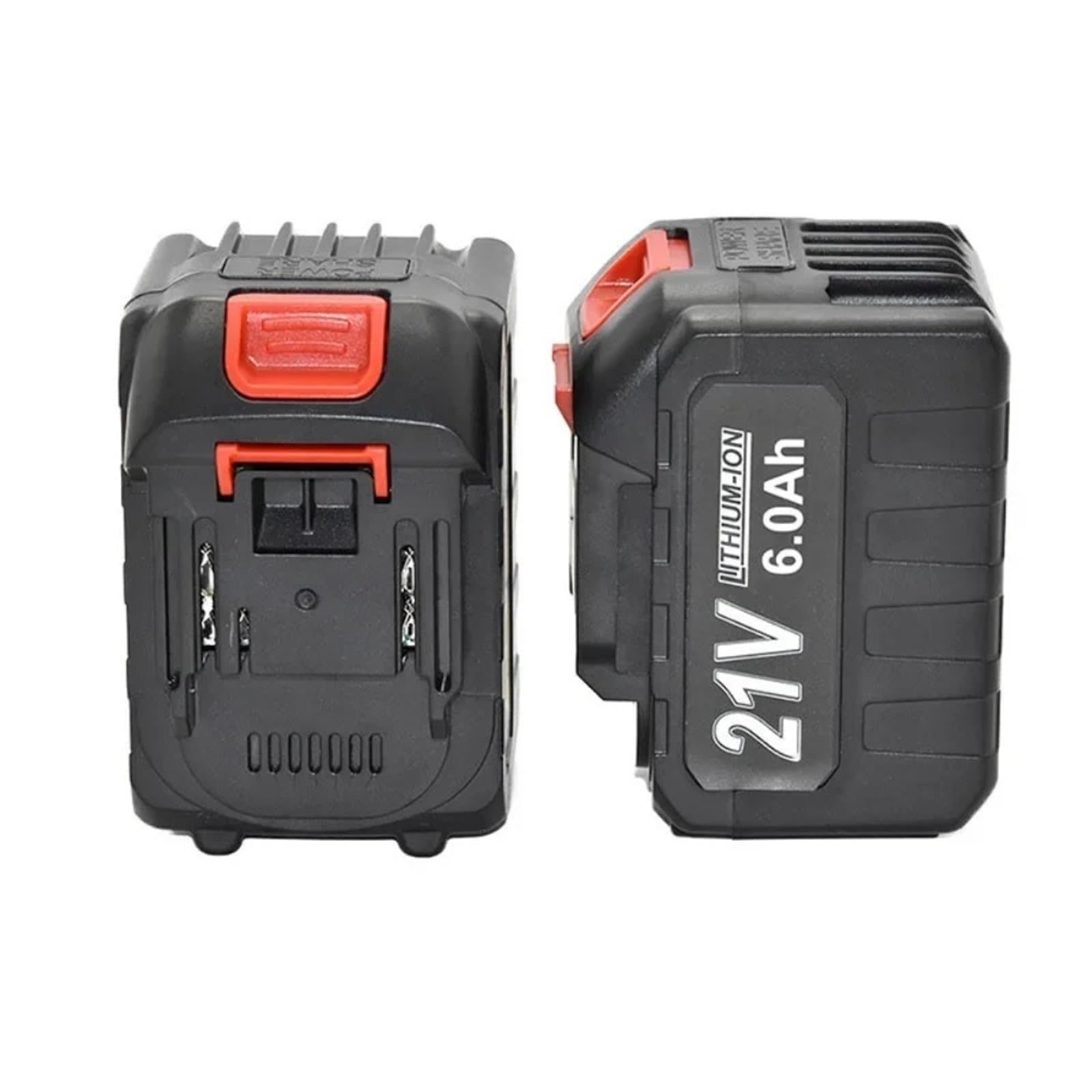 Batterie Rechargeable Li-ION 21V 6000mAh, Compatible avec Makita, perceuse sans Fil/clé à molette/Tournevis/scie Circulaire(1pcs)