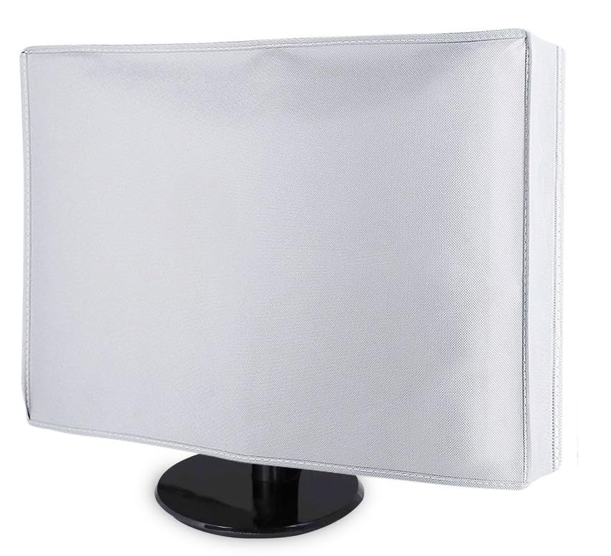 Dorca Best Protective Monitor Dust Cover for Lenovo Ideacentre A340 F0EB0018IN 21.5-inch All-in-One Desktop- White-image-27