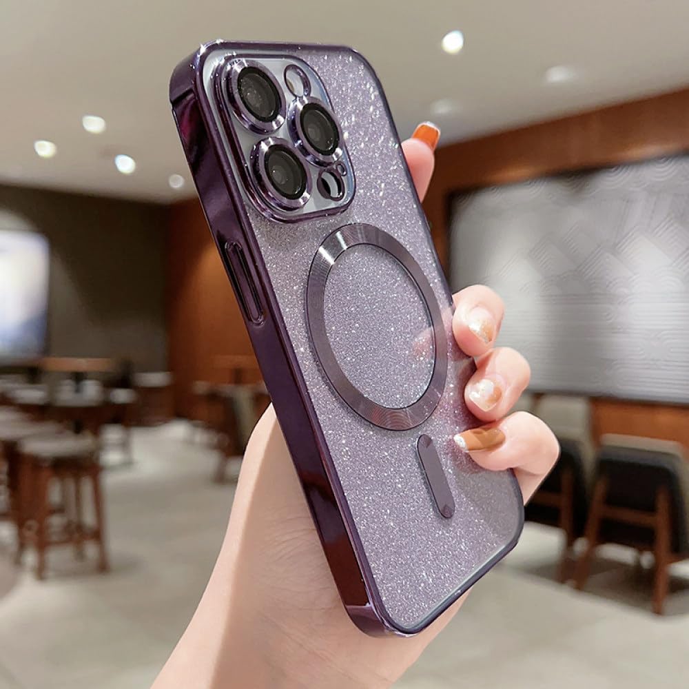 Étui de charge sans fil pour iPhone 13 Pro Max protégeant l'objectif des rayures - 7