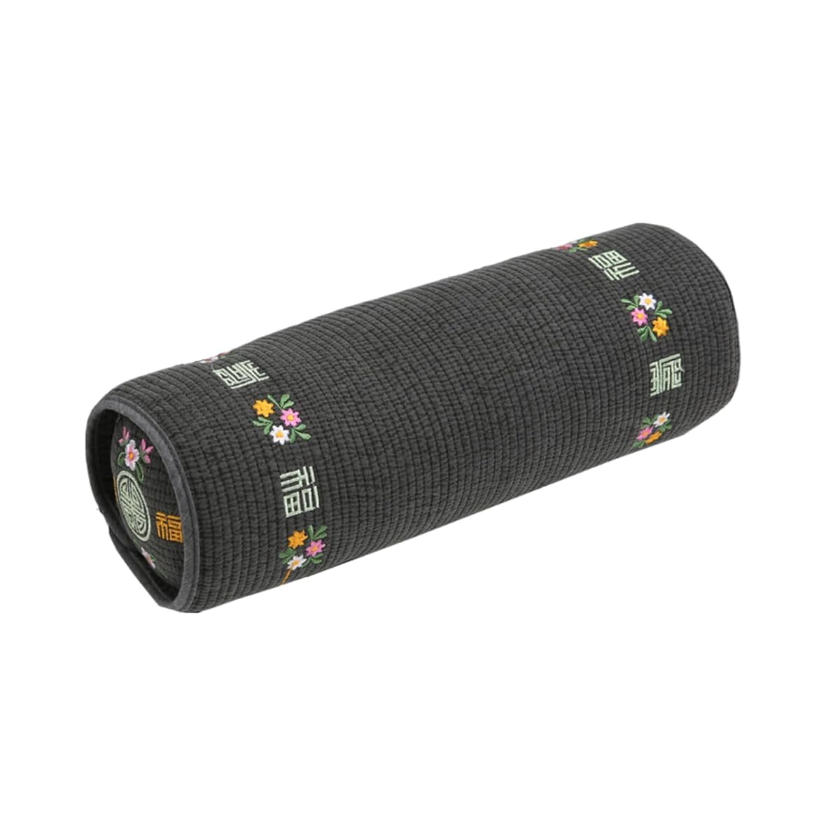 Kepitome 12-inch Korean Buckwheat Cervical Neck Roll — Compact Cypress-Filled