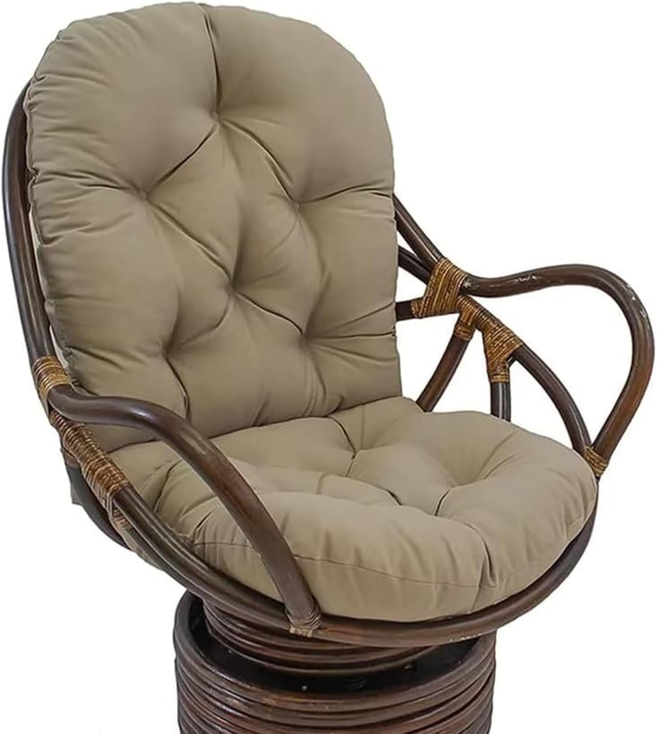 Chaise à bascule soulagement du dos : fauteuil de terrasse à coussin confortable