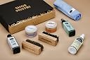Shoe mistri Universal Shoe Care Kit Drawer | Pack of Cleaner, Renovator, Leather Moisturiser, Shoe Deodorant, Horse Hair & Nylon Shoe Brush with Microfiber Towel gallery image