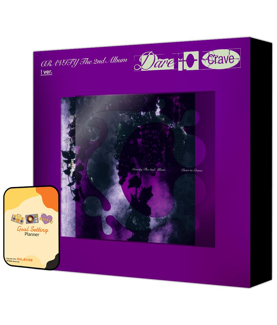 CRAVITY Dare to Crave Album [! ver (Standard ver)]+Pre Order Benefits+BolsVos Exclusive K-POP Inspired Digital Merches