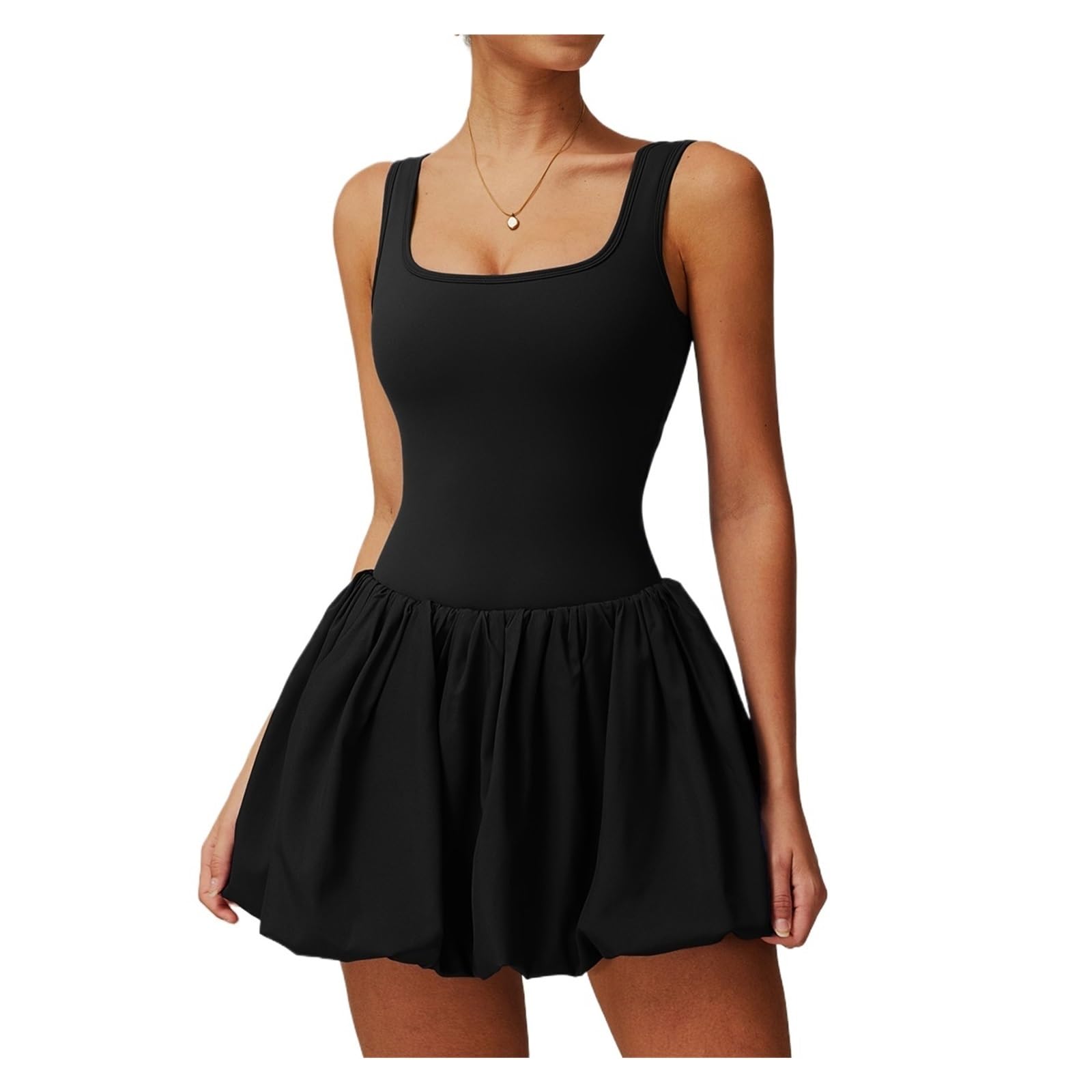 Vestido tenis mujer con base antideslumbrante para fitness