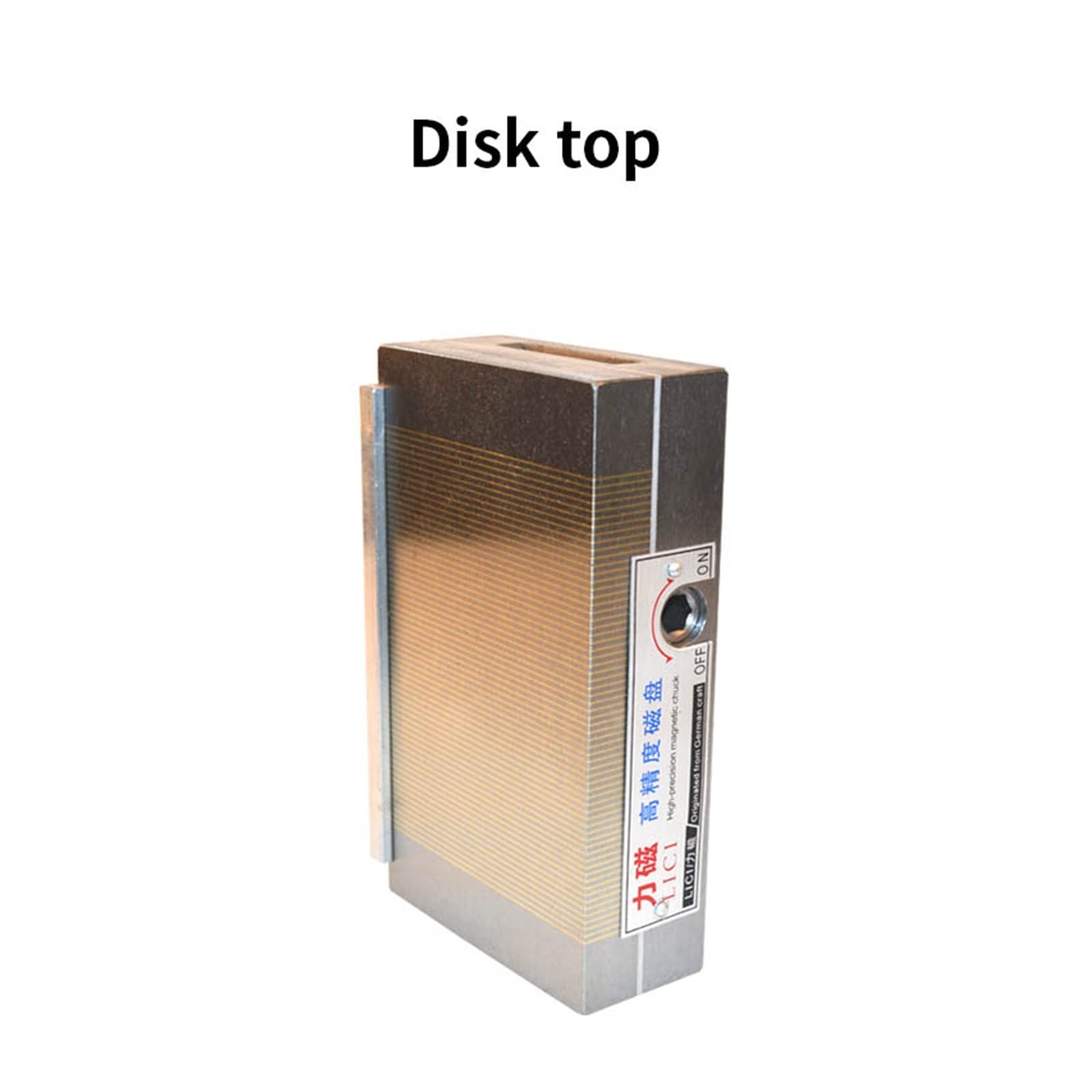 Meuleuse de Surface mandrin magnétique Permanent XM91 100 * 175mm disque de meulage Applicable aux Rectifieuses et autres traitements 1 pc(70x150 MM)