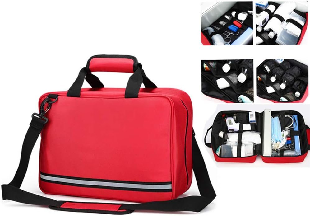 First Aid Kit Bag, Multifunctional Emergency Care Package Backpack, Post-Production Visit for Home, Workplace,Camping, Hiking