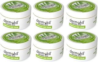 Dermokil Natural El ve Yüz Bakım Kremi, Aloe Vera, 300 ml x 6 Adet