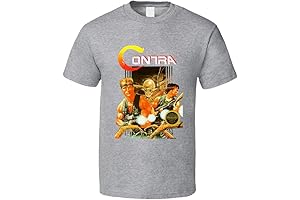 Contra Retro NES Box Art Video Game T Shirt