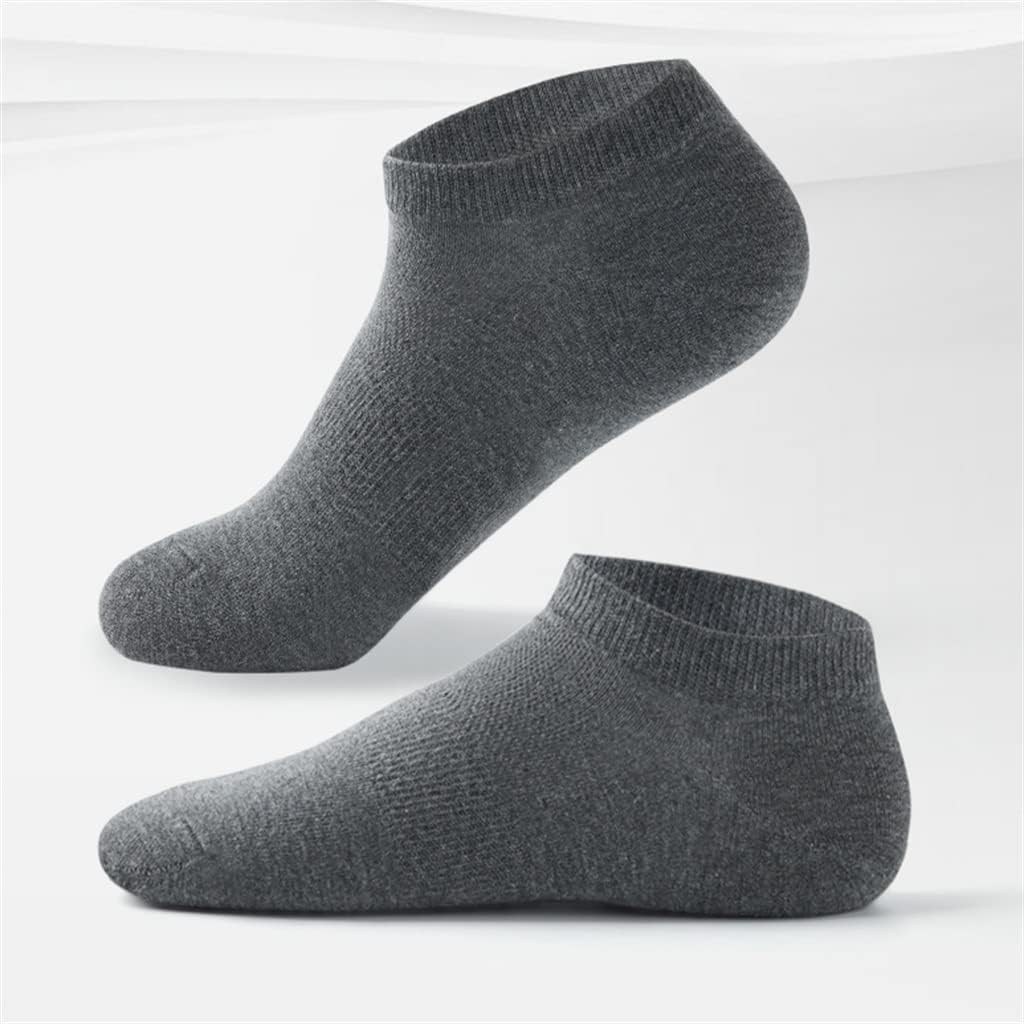 Socks Men's Cotton Breathable Low-top Sports Shallow Monochrome Socks Men's Thin Section