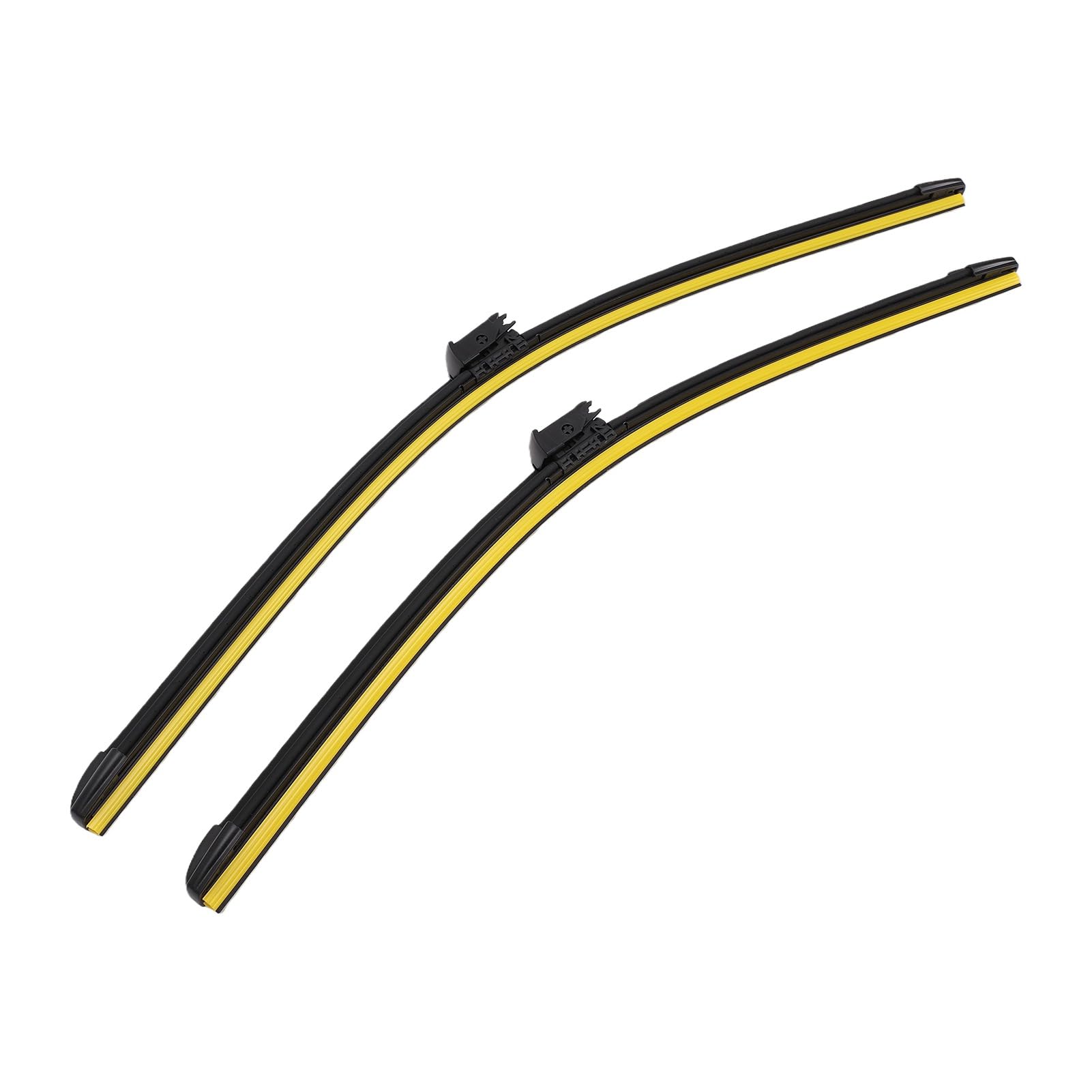 Escobilla de Limpiaparabrisas Delantero, Repuesto de Escobilla de Limpiaparabrisas A2228201145 con Construcción de Plástico y Caucho para S450 S550 S600 S650 S63 AMG S65 AMG