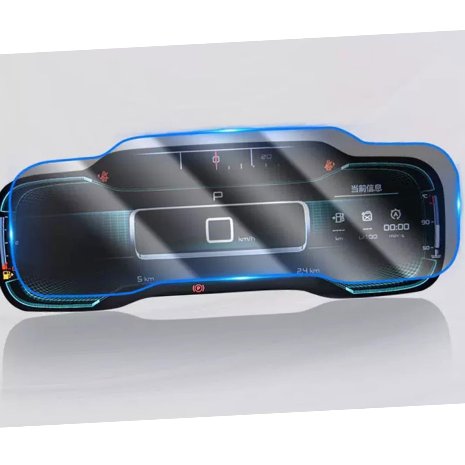 Protector de TPU para el panel de Citroen C5 Aircross: viajes sin reflejos ni marcas 3