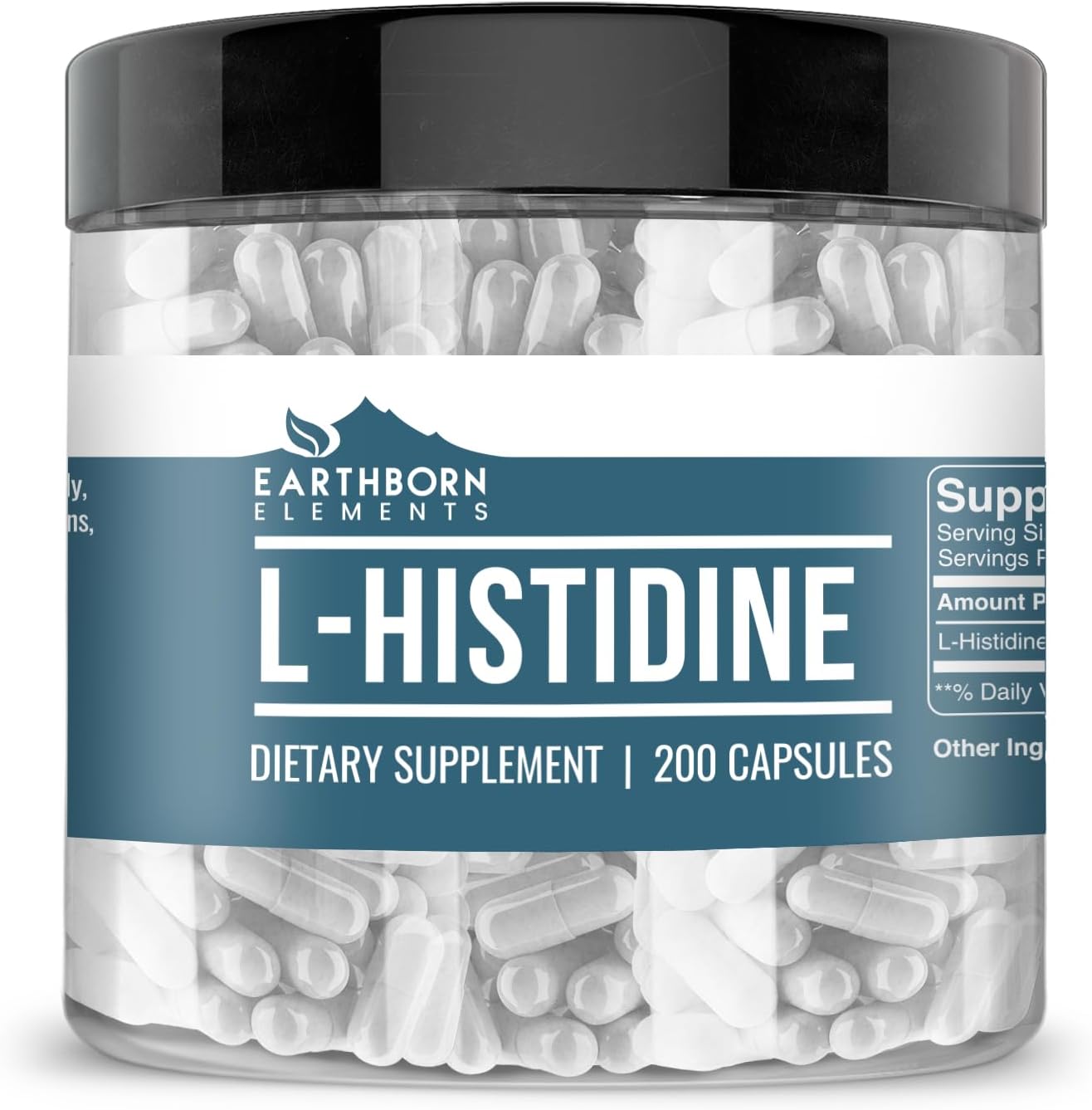 L-histidine 200 capsules