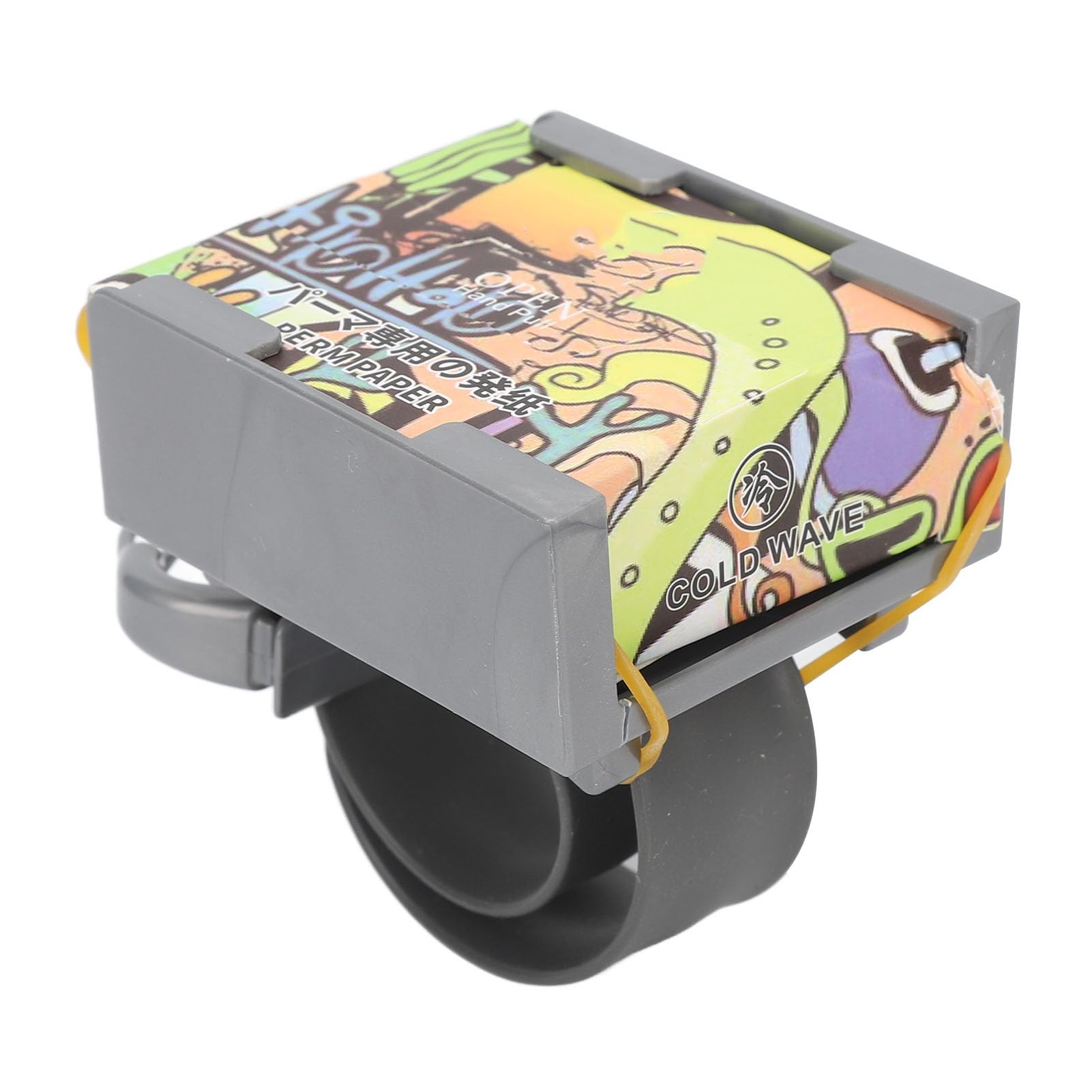 Generic Wrist Perm Paper Holder, Hair Wrist Perming Paper Silicone Recyclable Water Absorption High Resistance for Hair Salon for Professional