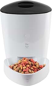 Hi by Geonav Alimentador Inteligente Wi-Fi, 4 Litros, para Pets, HIPETCOM, Compatível com Alexa, Branco