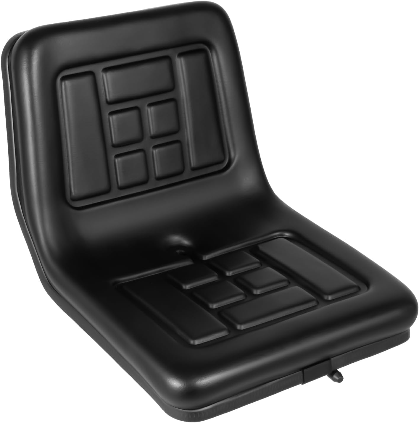 Universal Tractor Seat with Sliding Rail - Waterproof PU, Thick Padding - for Lawn Mowers, Garden Diggers & Dumpers