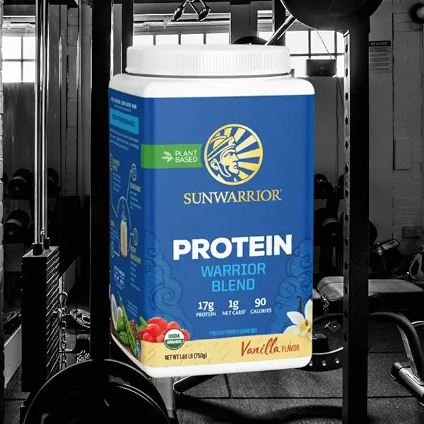 Sunwarrior Warrior Blend - Organic Vegan Plant Protein Powder with BCAAs and Pea Protein - Dairy free, Gluten Free, Soy Free, Non- GMO, Plant based protein powder, Sugar free and Keto Friendly 2