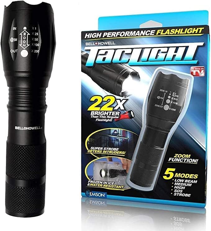 ALI SHIPPING Rechargeable Tactical Flashlight – Versatile Tac Light for Personal Safety, Outdoor Activities, Emergency Preparedness, Self-Defense, Home Use, and Professional Use-picture-22