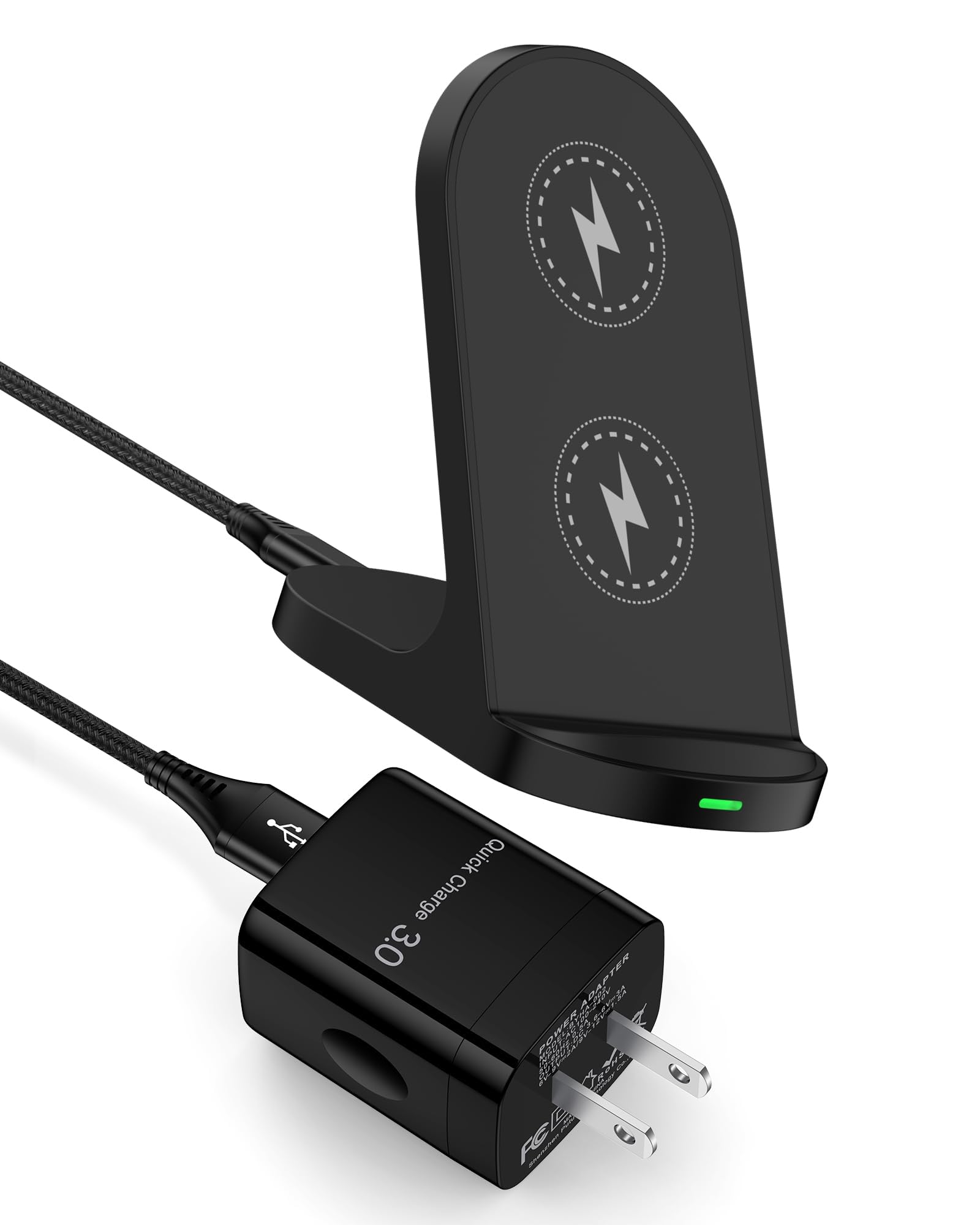 15W Wireless Charger Stand for Samsung Galaxy S26 S25 S24 Ultra S23 Plus
