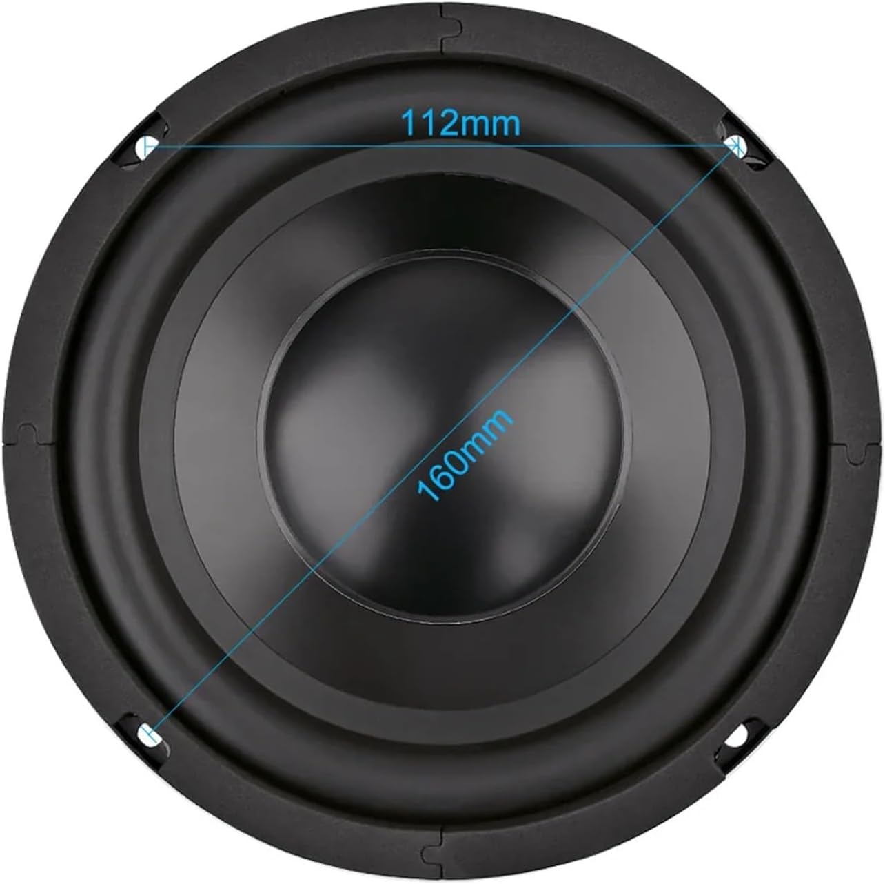 6.5 Inch Subwoofer Speakers for Home Theater, Car Audio, High Power, 4, 8 Ohm, 100W, HiFi Fever Woofer for Sound
