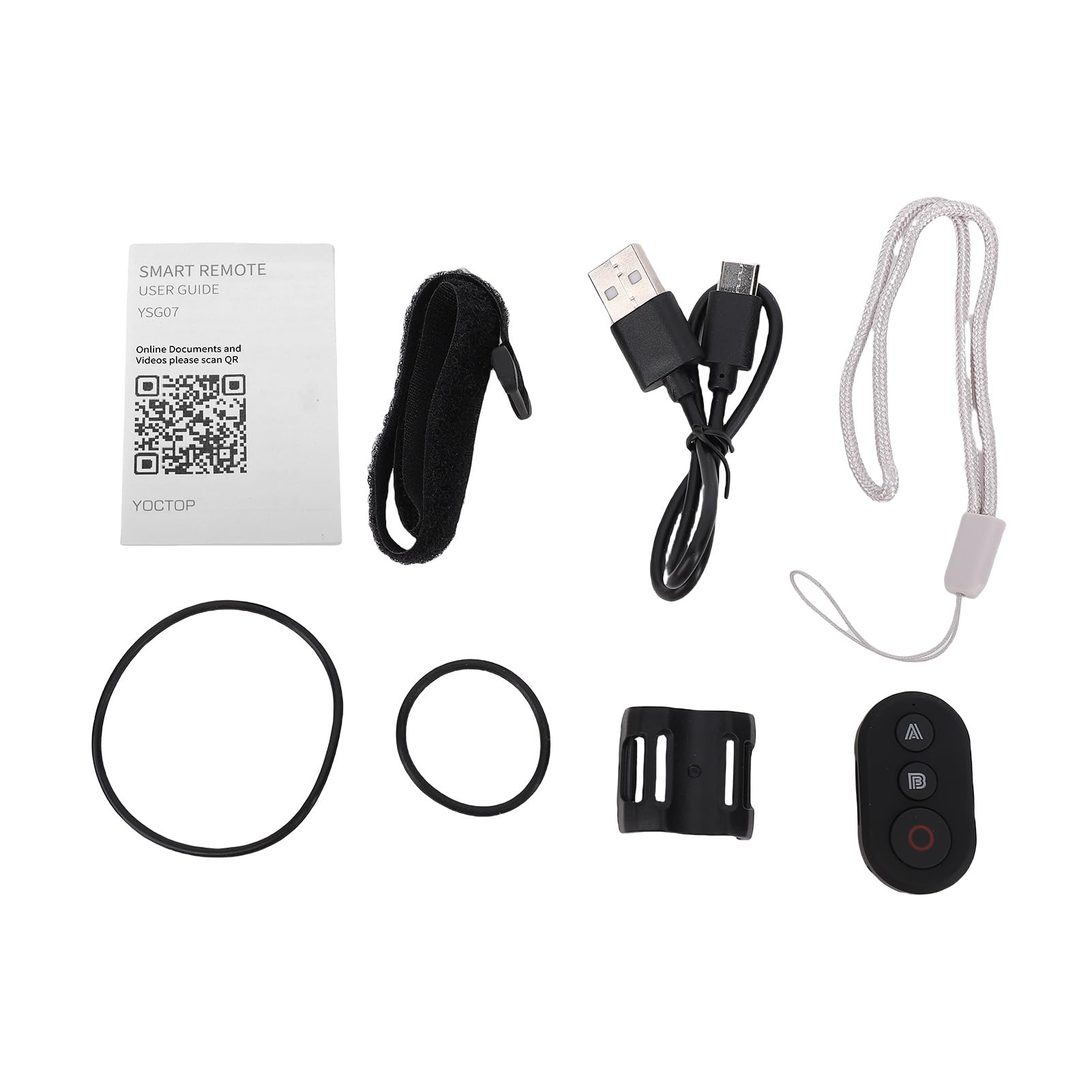 Funklose Kamera-Fernbedienung-wiederaufladbare Bluetooth-Fernbedienung für Aktionskameras (GP 8-13-Serie für x2-X5/GO3), 82ft Range mit Montagezubehör