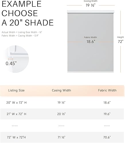 Miniatura 8 de JaeJaes Persianas enrollables motorizadas, persianas inteligentes opacas con control remoto eléctrico, compatibles con Alexa, color blanco, 34