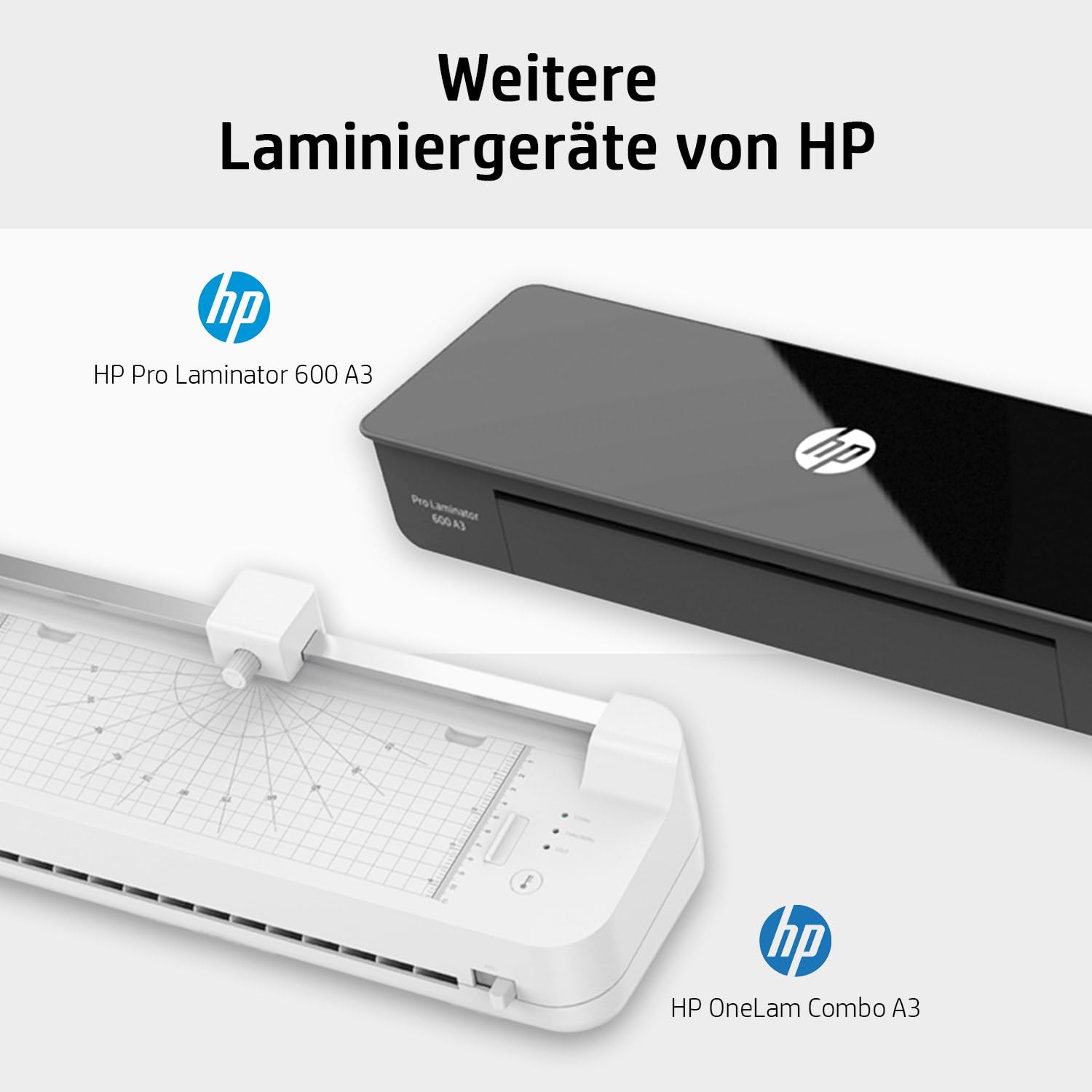 HP OneLam 400 A4, Laminiergerät, 75/80-125 Micron, inklusive Zubehör, 3160