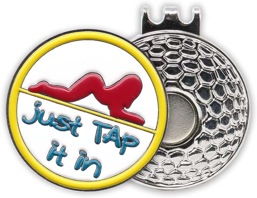 DA VINCI Clip para sombrero de marcador de pelota de golf