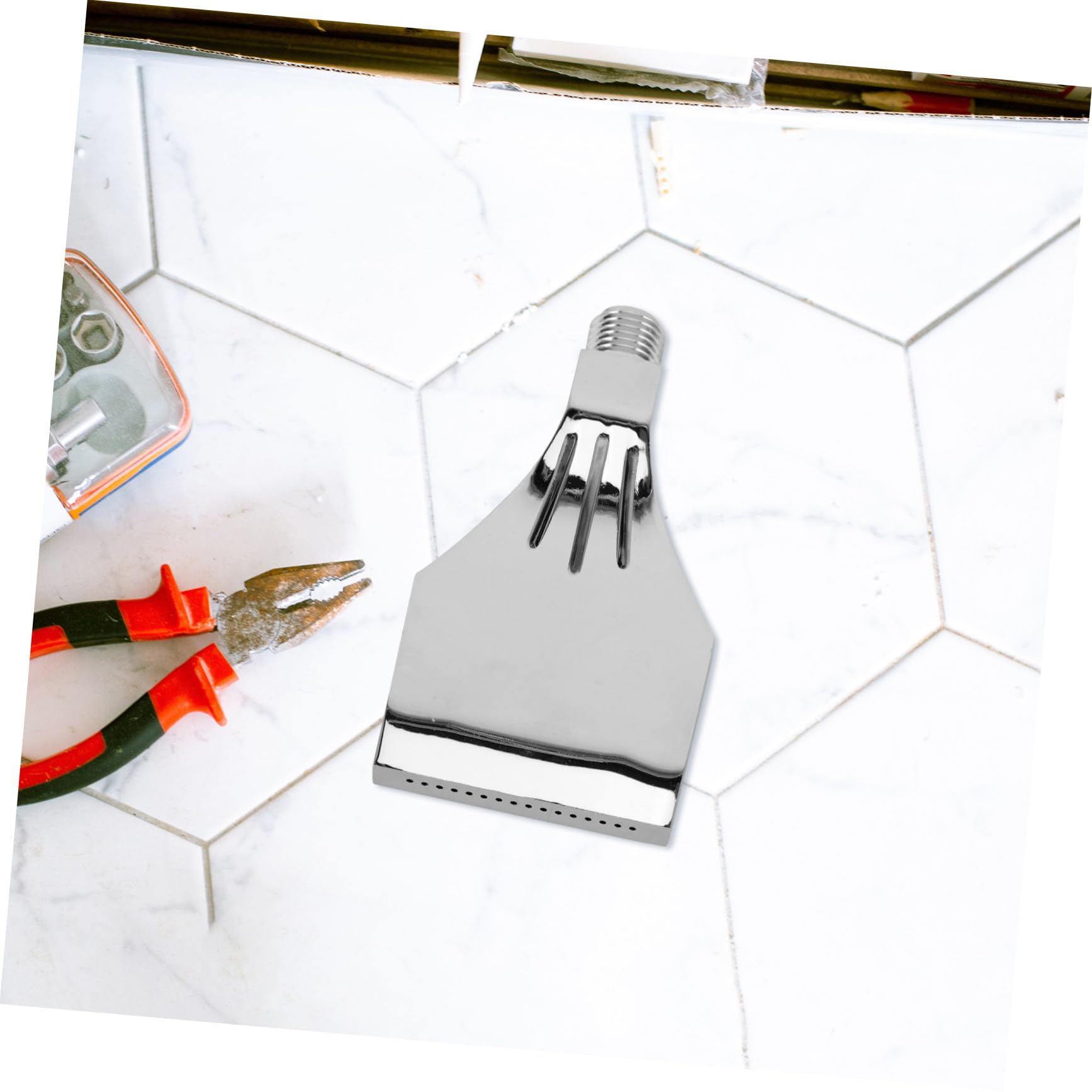 Holibanna 5 Pezzi Ugello Piatto Alluminio per Soffiatore Aria Nozzle per Compressori Riduzione Rumore e Consumo Aria Applicazioni Versatili per Raffreddamento e Pulizia