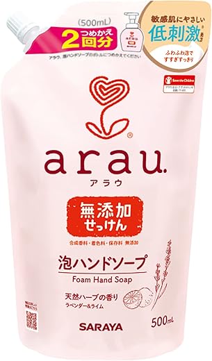 arau. アラウ 泡ハンドソープ 詰替用 500ml