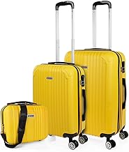 ITACA Sevron Basic, 55 cm + 66 cm + 76 cm, Yellow, Casual