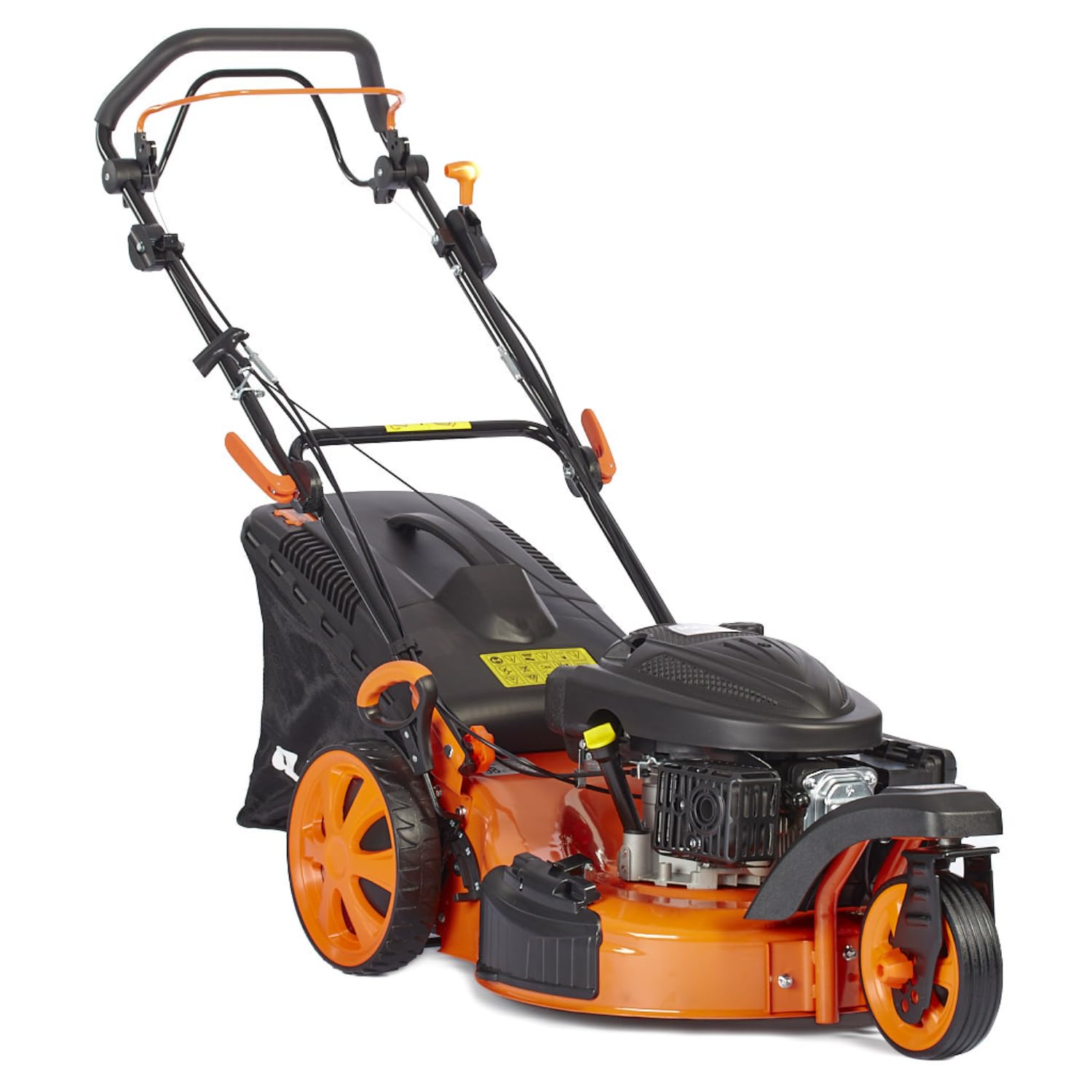 ANOVA - Cortacésped Gasolina | 5 HP - 3.6 KW | 173 CC | 39,2 KG | Chasis Acero | Ancho Corte 51 CM | para Mantenimiento de Césped en Jardines y Zonas Verdes | Diseño Robusto
