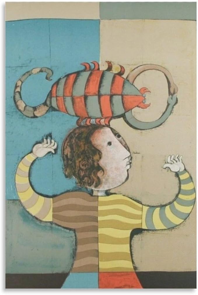 Zodiac Scorpio Poster by Graciela Rodo Boulanger Prints Print Photo Art Painting Canvas Poster Home Decorative Bedroom Modern Decor Posters 12x18inch(