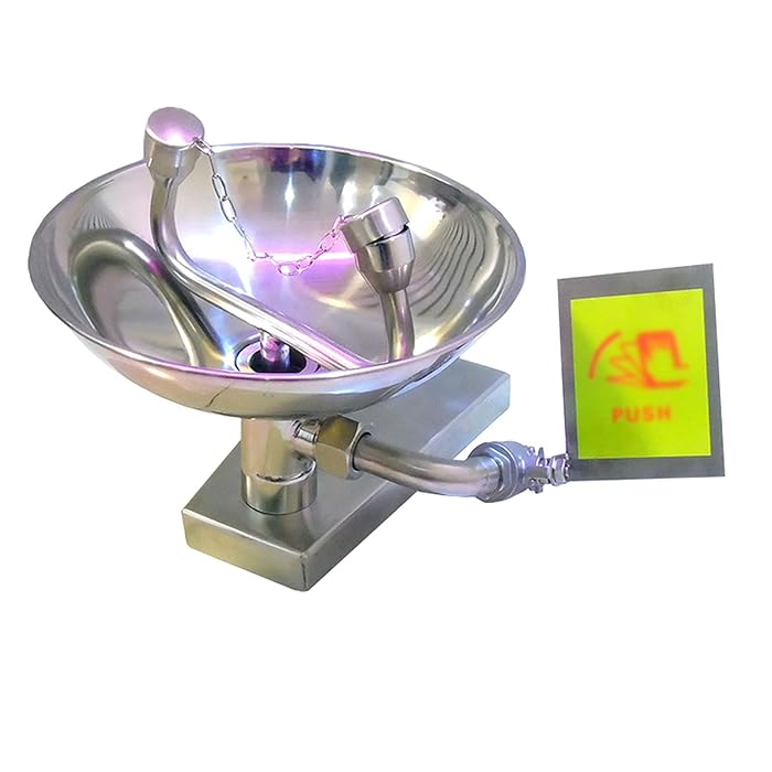 Buy Eye Wash Station, Wall Mounted Emergency Eyewash with Stainless