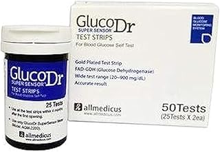 GLUCO DR. SUPER SENSOR 50 STRIPS -2 X 25 PACK