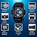 Kids Digital Sports Watch - Boys Waterproof Analog Military Watches with Alarm,Wrist Watch for Children
