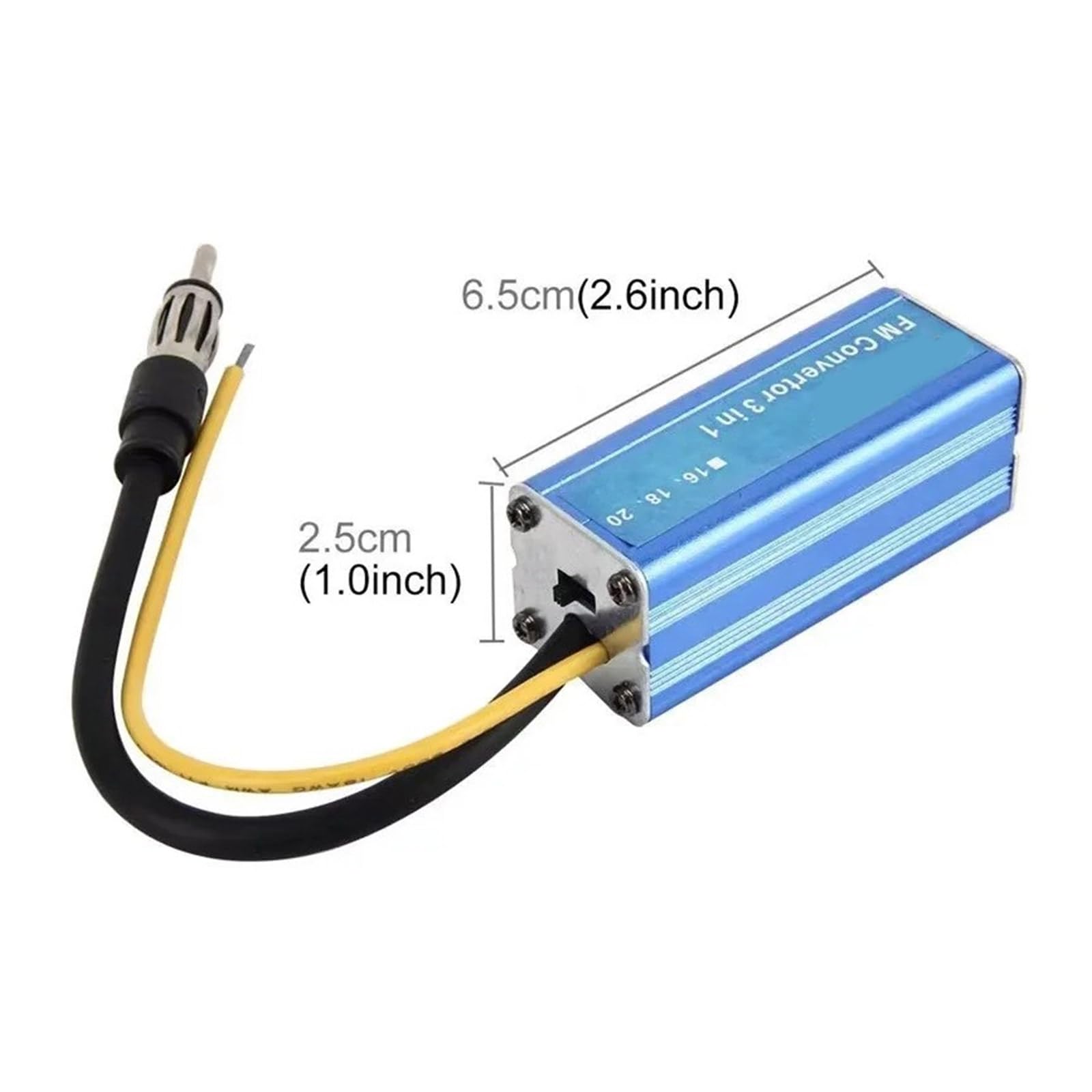 Amazon.co.jp: 3 1 カーアンテナラジオ FM バンドエキスパンダ変換 92