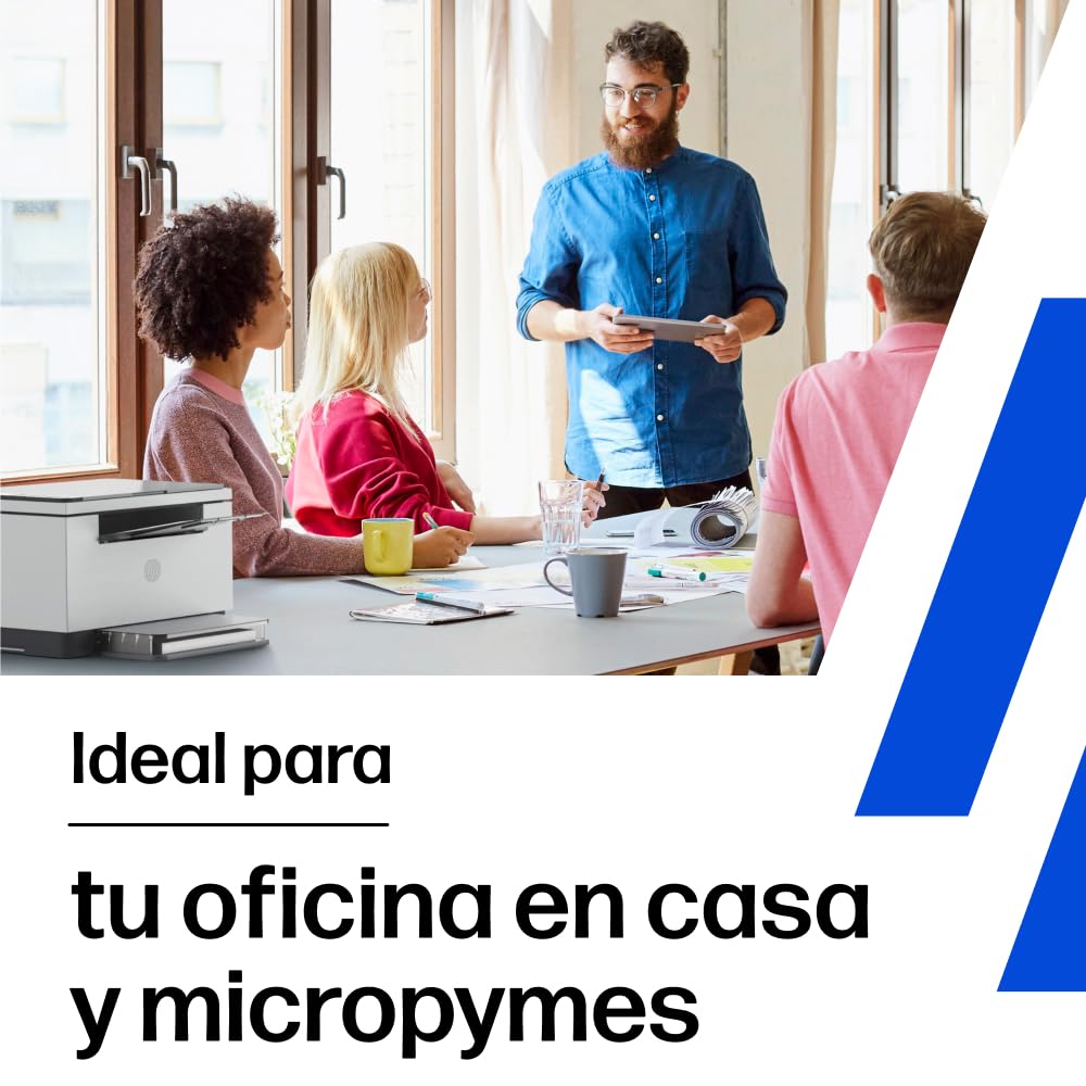 HP LaserJet M234dw Impresora Láser Multifunción Monocromo A4 Doble Cara Automática 29 ppm Wi-Fi Ethernet Blanca Gris