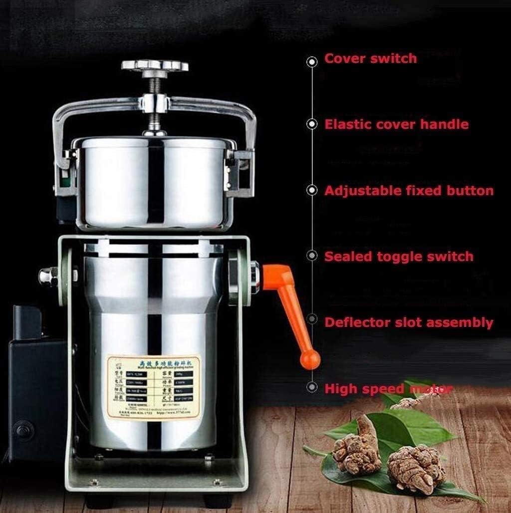 Grain Electric Grain Grinder Mill Powder Machine Mill Grinder Coffee Grinder for Bean Seed Nut Spice Herb Pepper Cereal Wheat