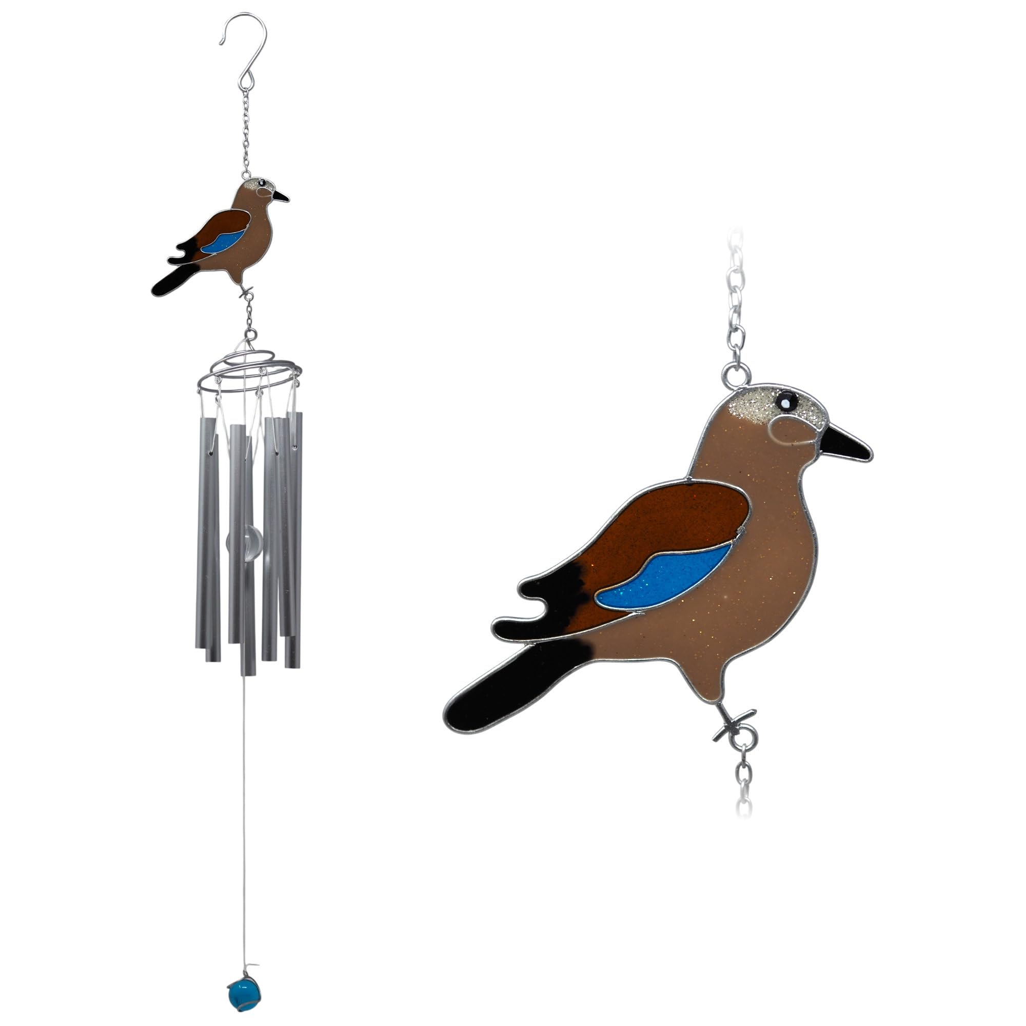 Jay 70cm Metal Wind Chime Suncatcher Hanging Garden Ornament
