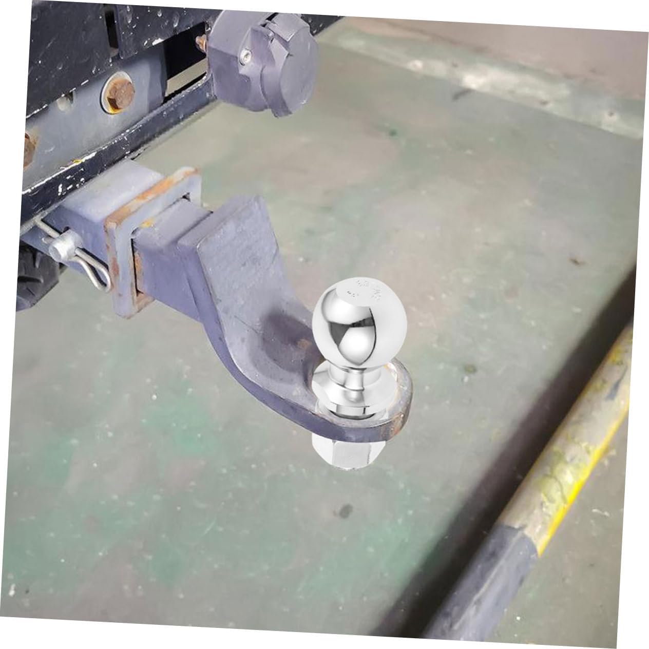 Zerodeko Trailer Hitch for Towing High Hardness Coupling Connector for Trailers Rvs and Boats Easy Installation -Resistant Accessory